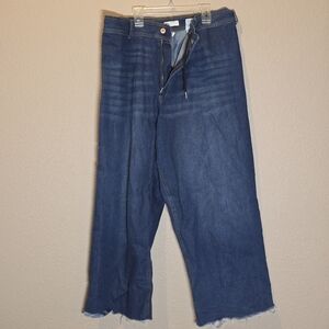 Sofia by Sofia Vergara Dark Denim Cropped Jeans